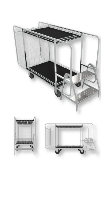 Outras vistas de Abastecedor com Escada 300kg, conforme catálogo