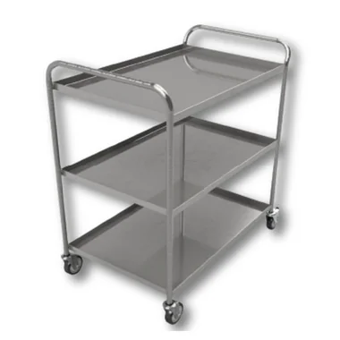Carro 2 e 3 Bandejas - Linha Pro Inox