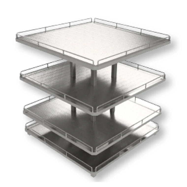 Expositor Central Inox 180Kg