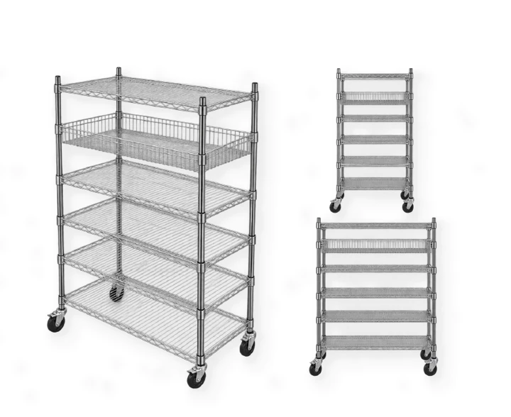 Outras vistas de Estante Aramada 150kg, 180kg e 200kg, conforme catálogo